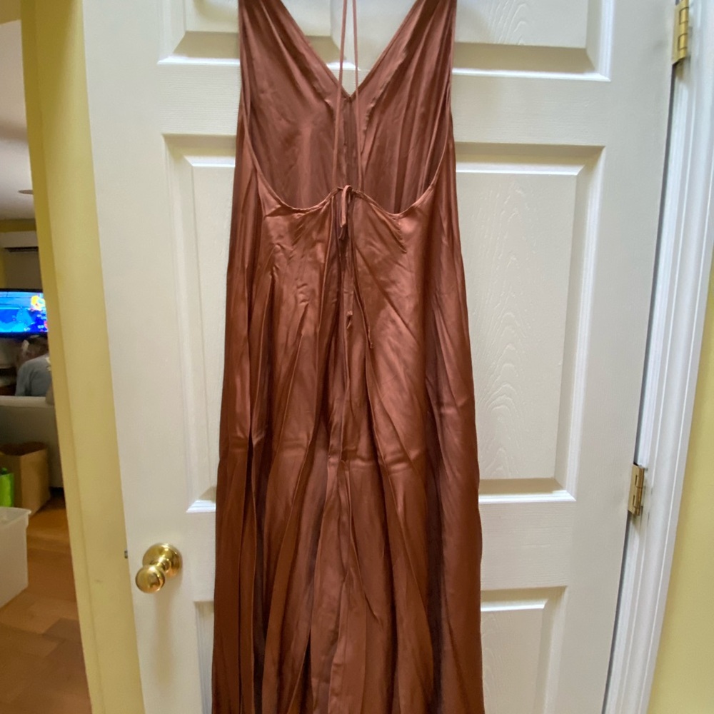 REISS Mabel Plunge Neck Maxi Dress - Picture 6 of 16